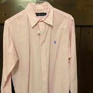 Men’s RL poplin button up - Large